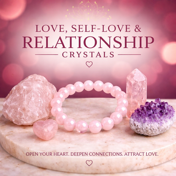 Love, Self-Love & Relationships Crystals