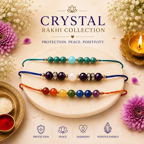 Diivine Crystal Rakhi