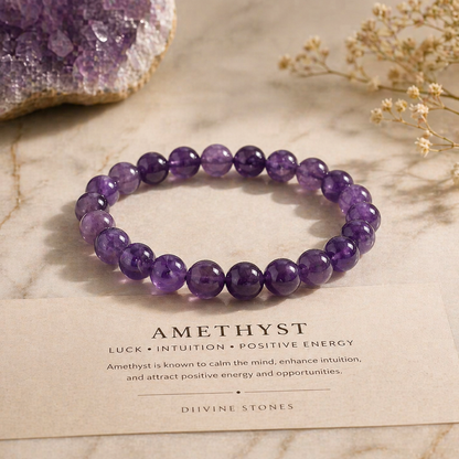 Diivine Amethyst – Calm Your Mind & Think Clearly