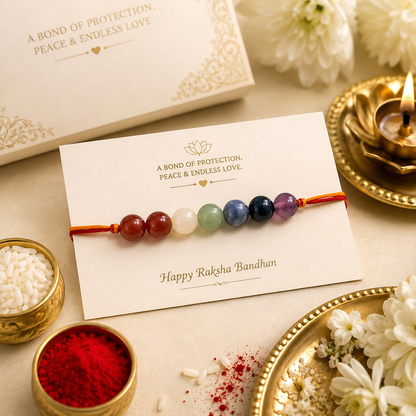 Diivine Seven Chakra Rakhi